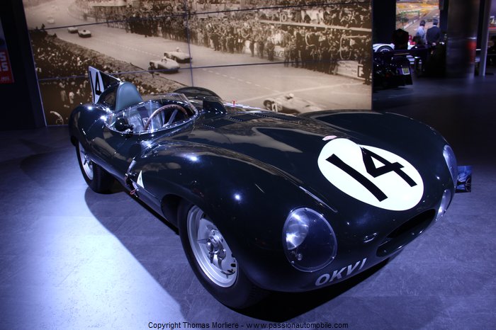 jaguar type d 24h du mans 1954 au SALON DE GENEVE 2014