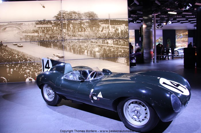 jaguar type d 24h du mans 1954 (salon de l'auto de geneve 2014)