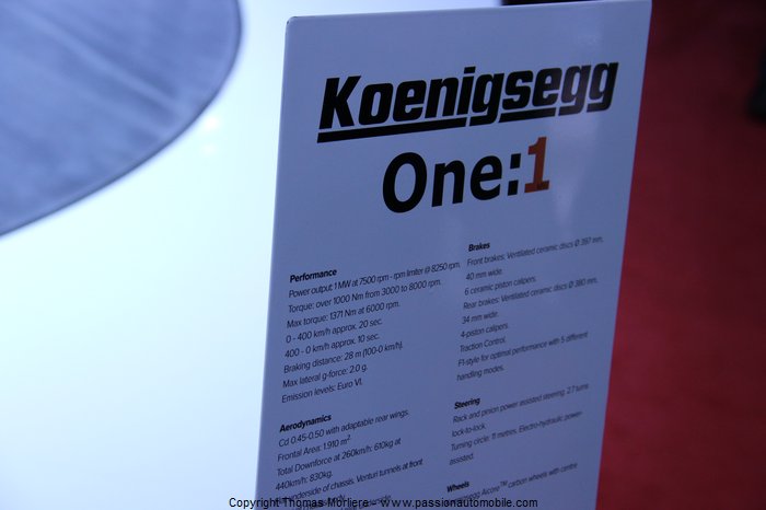 koenigsegg one 1 2014 (Salon auto de geneve 2014)