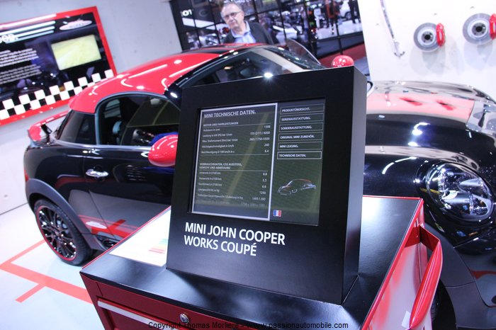 mini john cooper works coupe 2014 (Salon auto de geneve 2014)