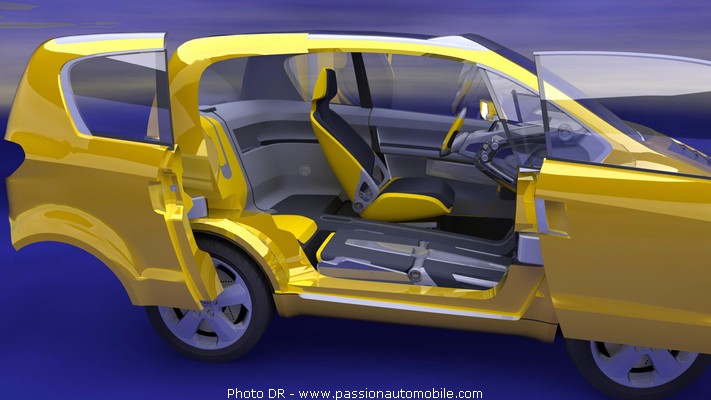 Opel Trixx Concept-Car 2004 (Salon automobile de Genve 2004)